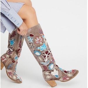 Free People + Jeffrey Campbell Charleston Tall Boot